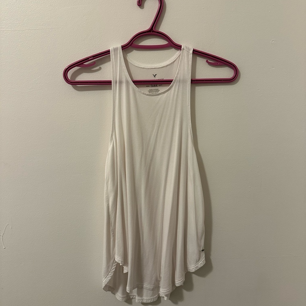 XS American Eagle Outfitters White Tank Top